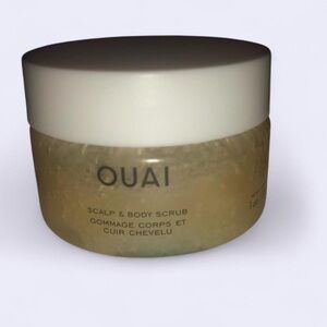OUAI Product with Silver Lid
